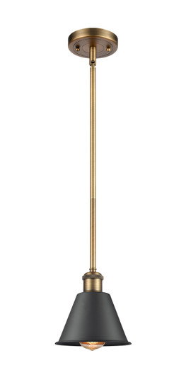 Ballston One Light Mini Pendant in Brushed Brass (405|516-1S-BB-M8)