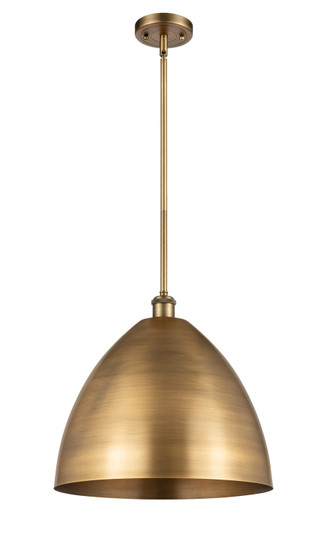 Ballston One Light Pendant in Brushed Brass (405|516-1S-BB-MBD-16-BB)