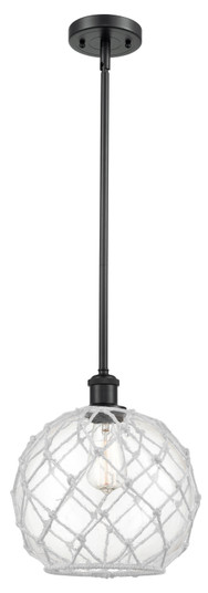 Ballston One Light Mini Pendant in Matte Black (405|516-1S-BK-G122-10RW)