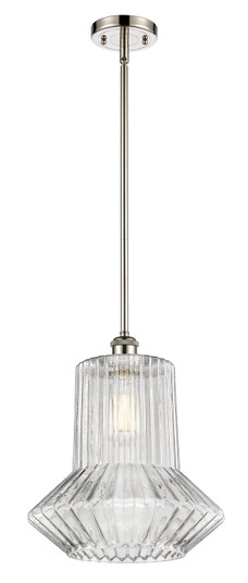 Ballston One Light Mini Pendant in Polished Nickel (405|516-1S-PN-G212)