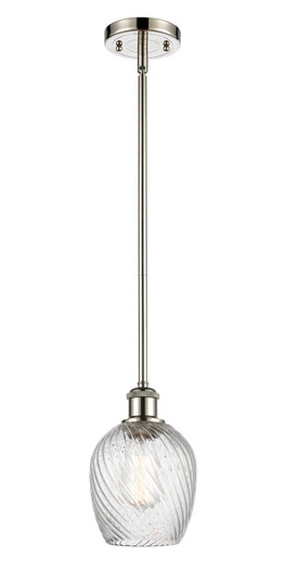 Ballston One Light Mini Pendant in Polished Nickel (405|516-1S-PN-G292)