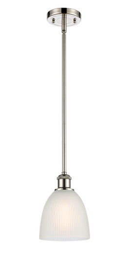 Ballston LED Mini Pendant in Polished Nickel (405|516-1S-PN-G381-LED)