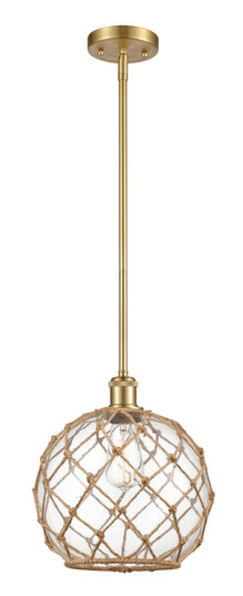 Ballston One Light Mini Pendant in Satin Gold (405|516-1S-SG-G122-10RB)