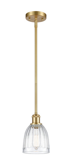 Ballston One Light Mini Pendant in Satin Gold (405|516-1S-SG-G442)