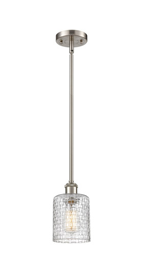 Ballston One Light Mini Pendant in Brushed Satin Nickel (405|516-1S-SN-G112)