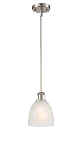 Ballston LED Mini Pendant in Brushed Satin Nickel (405|516-1S-SN-G381-LED)