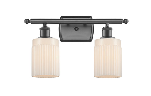 Ballston Two Light Bath Vanity in Oil Rubbed Bronze (405|516-2W-OB-G341)