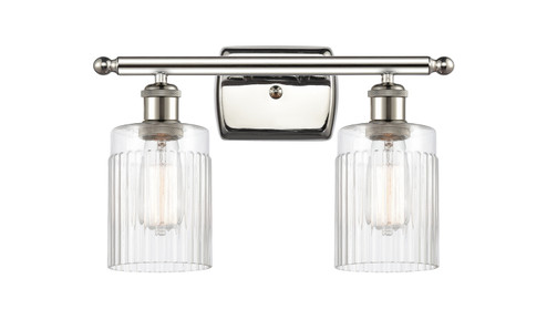 Ballston Two Light Bath Vanity in Polished Nickel (405|516-2W-PN-G342)