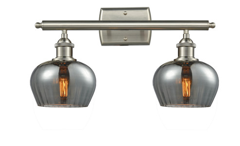 Ballston Two Light Bath Vanity in Brushed Satin Nickel (405|516-2W-SN-G93)