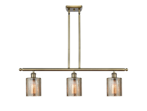 Ballston Three Light Island Pendant in Antique Brass (405|516-3I-AB-G116) Ballston Three Light Island Pendant in Antique Brass (405|516-3I-AB-G116)