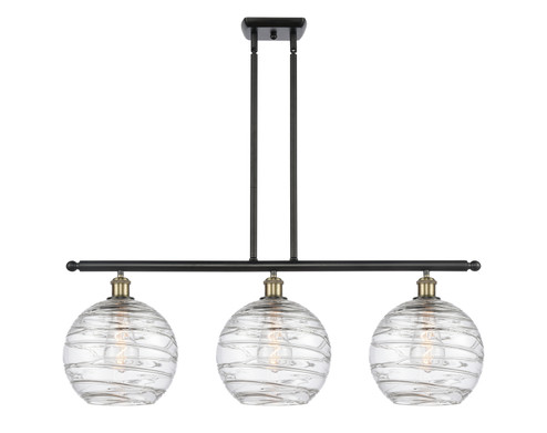 Ballston Three Light Island Pendant in Black Antique Brass (405|516-3I-BAB-G1213-10)