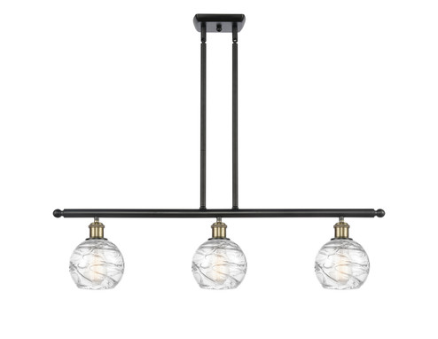 Ballston LED Island Pendant in Black Antique Brass (405|516-3I-BAB-G1213-6-LED)