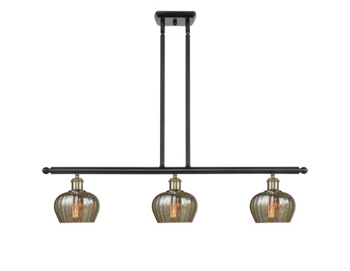 Ballston Three Light Island Pendant in Black Antique Brass (405|516-3I-BAB-G96)