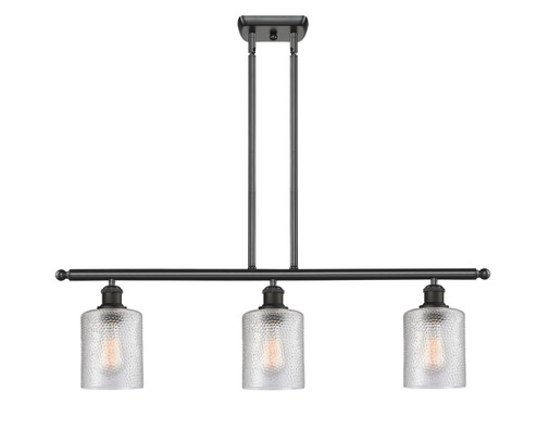 Ballston Three Light Island Pendant in Matte Black (405|516-3I-BK-G112)