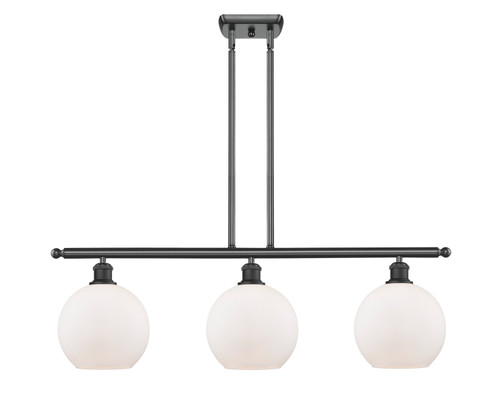 Ballston LED Island Pendant in Matte Black (405|516-3I-BK-G121-8-LED)