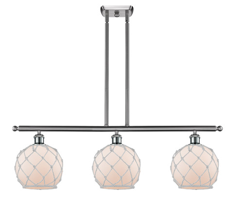Ballston LED Island Pendant in Oil Rubbed Bronze (405|516-3I-OB-G121-8RB-LED)