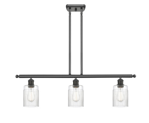 Ballston Three Light Island Pendant in Oil Rubbed Bronze (405|516-3I-OB-G342)