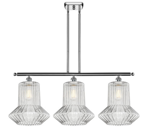 Ballston Three Light Island Pendant in Polished Chrome (405|516-3I-PC-G212)