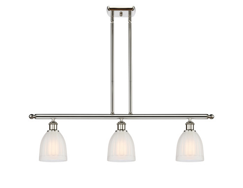 Ballston Three Light Island Pendant in Polished Nickel (405|516-3I-PN-G441)