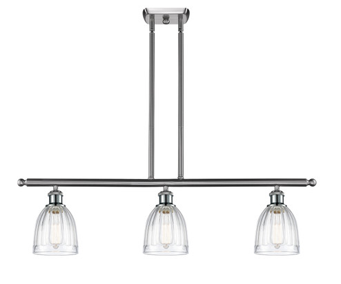 Ballston LED Island Pendant in Brushed Satin Nickel (405|516-3I-SN-G442-LED)