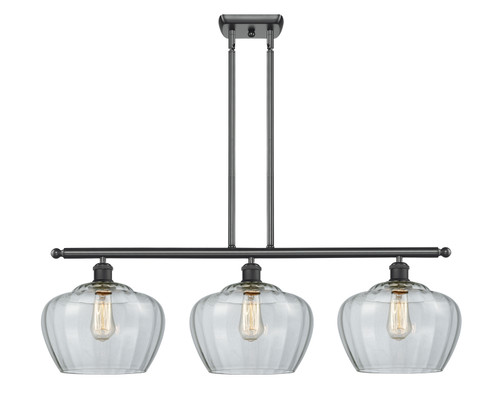 Ballston Three Light Island Pendant in Brushed Satin Nickel (405|516-3I-SN-G96-L)