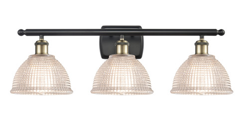 Ballston Three Light Bath Vanity in Black Antique Brass (405|516-3W-BAB-G422)