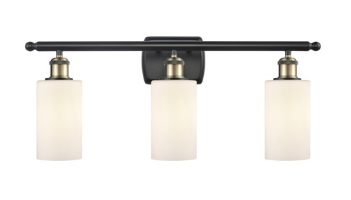 Ballston Three Light Bath Vanity in Black Antique Brass (405|516-3W-BAB-G801)