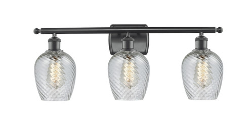 Ballston Three Light Bath Vanity in Matte Black (405|516-3W-BK-G292)