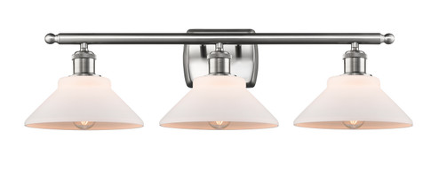 Ballston LED Bath Vanity in Brushed Satin Nickel (405|516-3W-SN-G131-LED)
