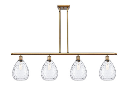 Ballston LED Island Pendant in Brushed Brass (405|516-4I-BB-G372-LED)