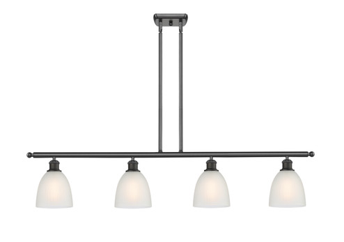 Ballston LED Island Pendant in Oil Rubbed Bronze (405|516-4I-OB-G381-LED)