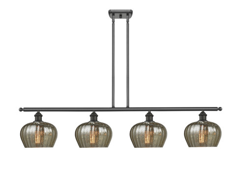 Ballston Four Light Island Pendant in Oil Rubbed Bronze (405|516-4I-OB-G96)