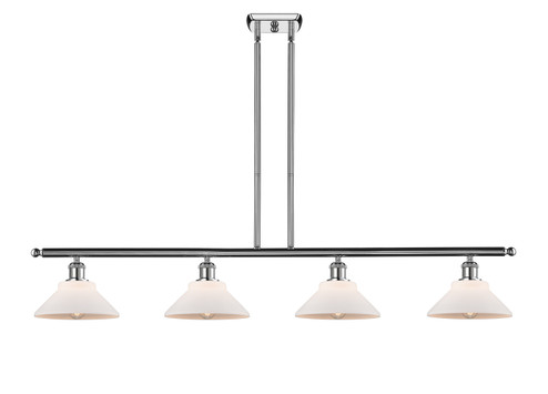 Ballston Four Light Island Pendant in Polished Chrome (405|516-4I-PC-G131) Ballston Four Light Island Pendant in Polished Chrome (405|516-4I-PC-G131)