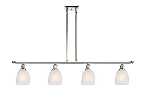 Ballston Four Light Island Pendant in Polished Nickel (405|516-4I-PN-G441)
