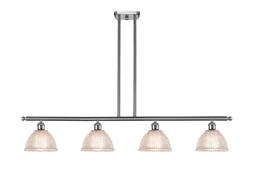 Ballston Four Light Island Pendant in Brushed Satin Nickel (405|516-4I-SN-G422)