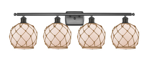 Ballston LED Bath Vanity in Oil Rubbed Bronze (405|516-4W-OB-G121-8RB-LED)