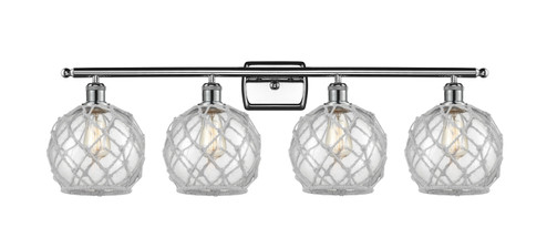 Ballston Four Light Bath Vanity in Polished Chrome (405|516-4W-PC-G122-8RW)