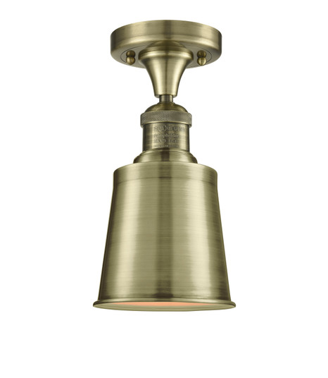Franklin Restoration LED Semi-Flush Mount in Antique Brass (405|517-1CH-AB-M9-AB)