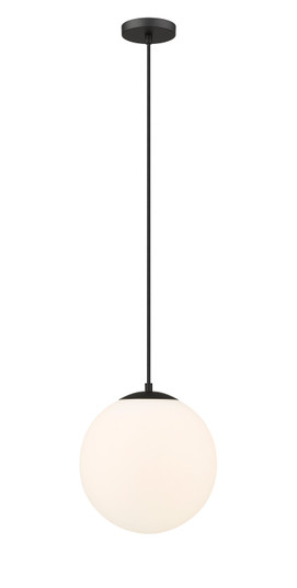 Auralume One Light Mini Pendant in Matte Black (405|612-BK-W)