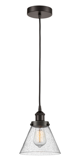 Edison LED Mini Pendant in Oil Rubbed Bronze (405|616-1PH-OB-G44-LED)