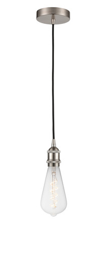 Edison LED Mini Pendant in Brushed Satin Nickel (405|616-1P-SN-BB95LED)