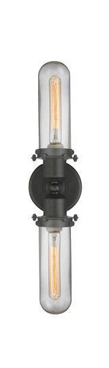 Austere LED Bath Vanity in Oil Rubbed Bronze (405|900-2W-OB-CE228-OB-CL-LED)