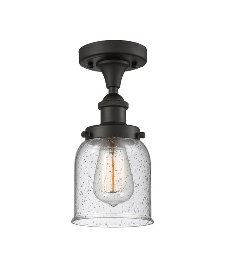 Ballston Urban One Light Semi-Flush Mount in Oil Rubbed Bronze (405|916-1C-OB-G54)