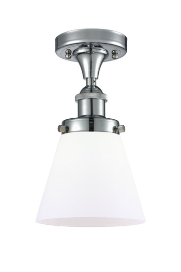 Ballston Urban One Light Semi-Flush Mount in Polished Chrome (405|916-1C-PC-G61) Ballston Urban One Light Semi-Flush Mount in Polished Chrome (405|916-1C-PC-G61)