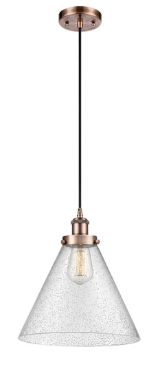 Ballston Urban LED Pendant in Antique Copper (405|916-1P-AC-G44-L-LED)