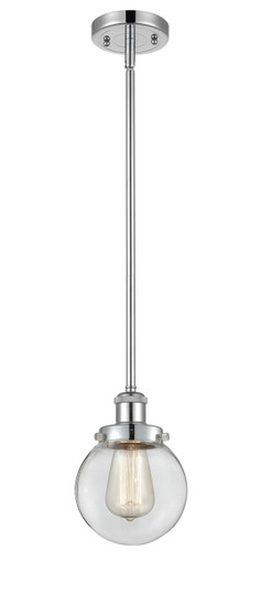 Ballston Urban LED Mini Pendant in Polished Chrome (405|916-1S-PC-G202-6-LED)