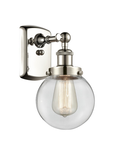 Ballston Urban LED Wall Sconce in Polished Nickel (405|916-1W-PN-G202-6-LED)