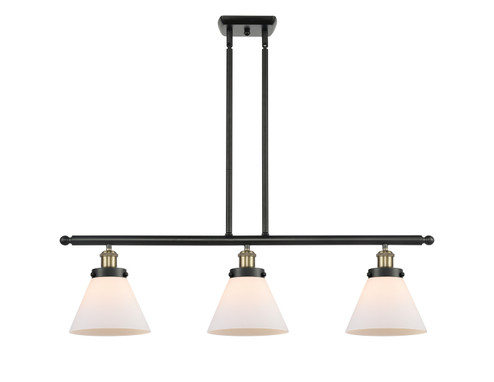 Ballston Urban Three Light Island Pendant in Black Antique Brass (405|916-3I-BAB-G41)