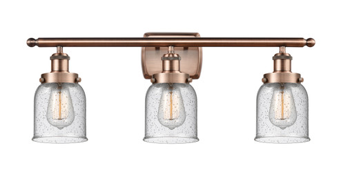 Ballston Urban Three Light Bath Vanity in Antique Copper (405|916-3W-AC-G54)
