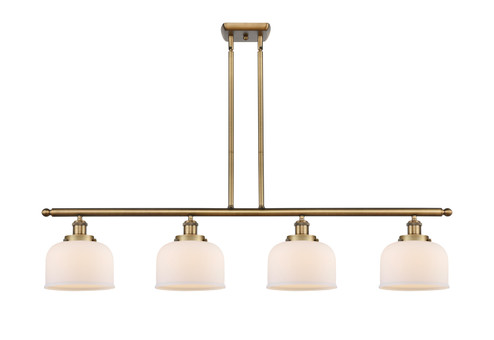 Ballston Urban Four Light Island Pendant in Brushed Brass (405|916-4I-BB-G71)